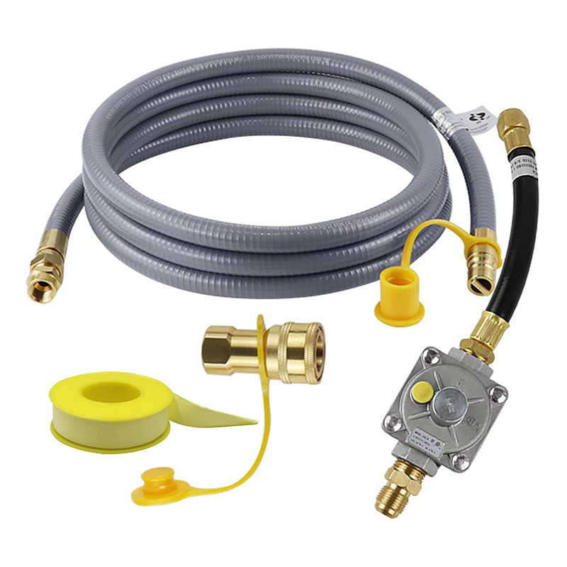  Natural Gas Regulator Hose Conversion Kit for Gas Grill 