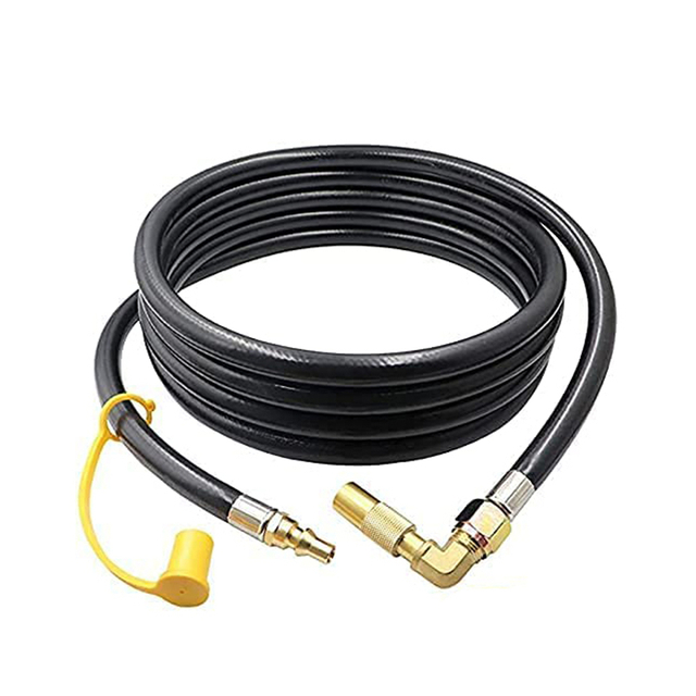 RV Quick-Connect Propane Elbow Adapter with Extension Hose