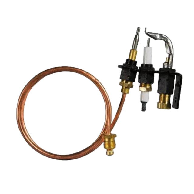 ODS Pilot Burner Assembly with Flame Sensor for Fireplace