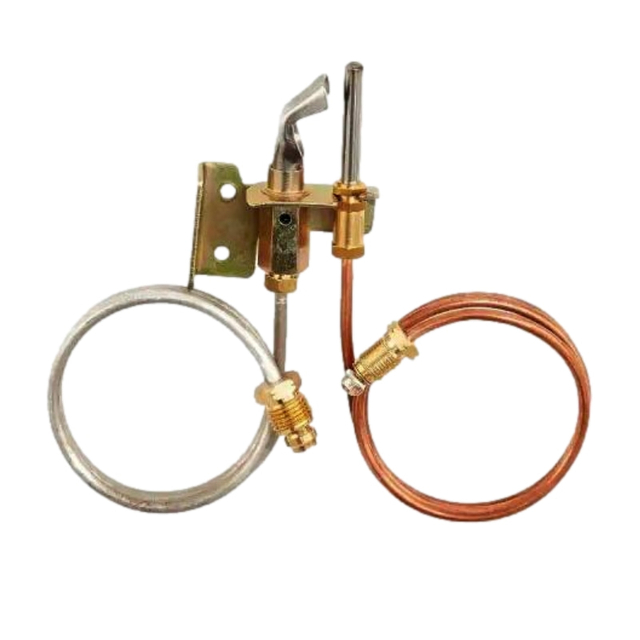 Gas Boiler Two Flame Pilot Burner Assembly with Thermocouple
