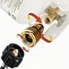 Propane Tank Adapter Gas Hose Adapter Converts POL to QCC