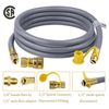  Natural Gas Regulator Hose Conversion Kit for Gas Grill 