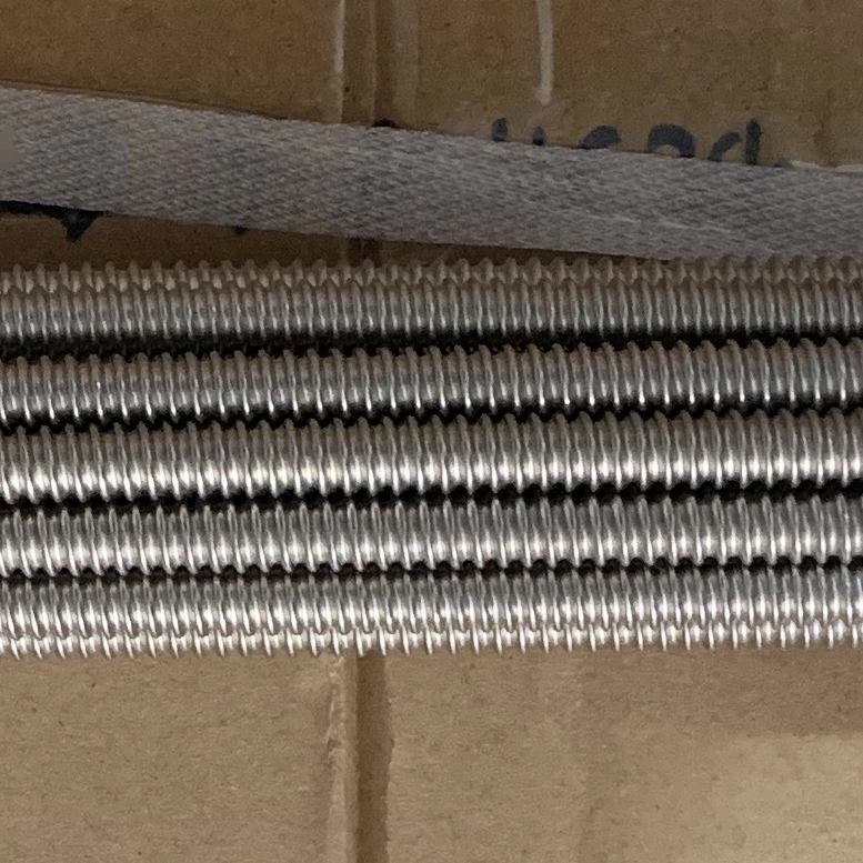 6mm Corrugated Flexi Pilot Gas Pipe Stainless Steel 900mm