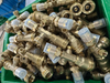 4 Port Brass Propane Tee Regulator Combo Adapter POL Inlet