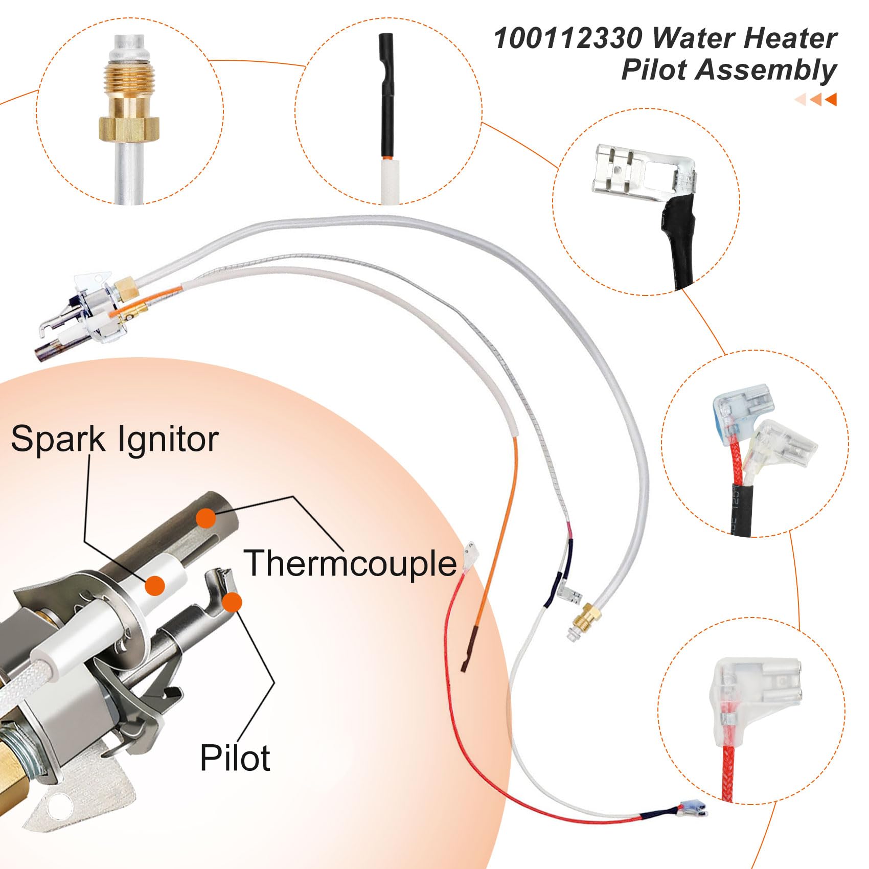 100112330 Water Heater Pilot Assembly