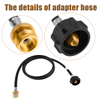 6FT Propane Adapter Hose with Blackstone Regulator Valve