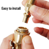 1/4" RV Propane Quick Connect Fittings with Shutoff Valve