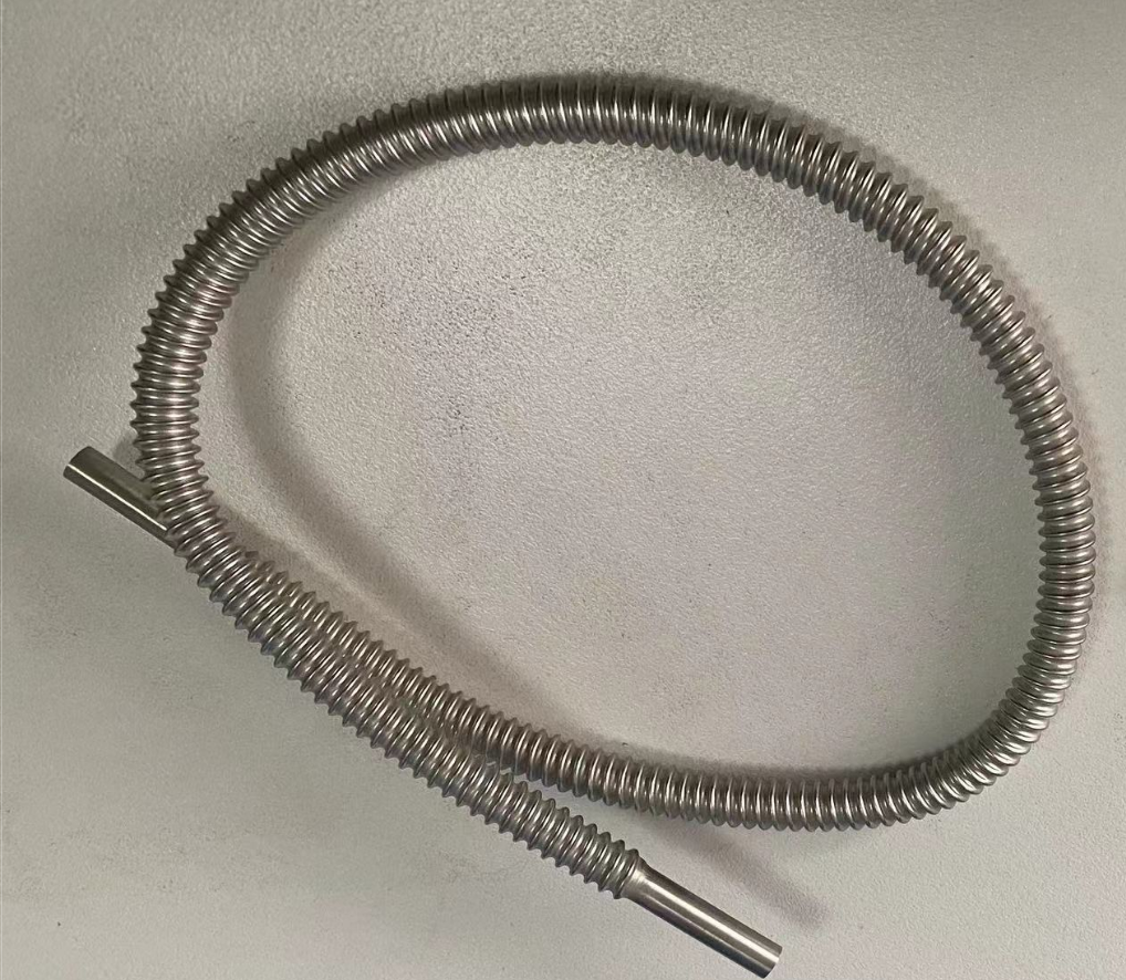 6mm Corrugated Flexi Pilot Gas Pipe Stainless Steel 900mm