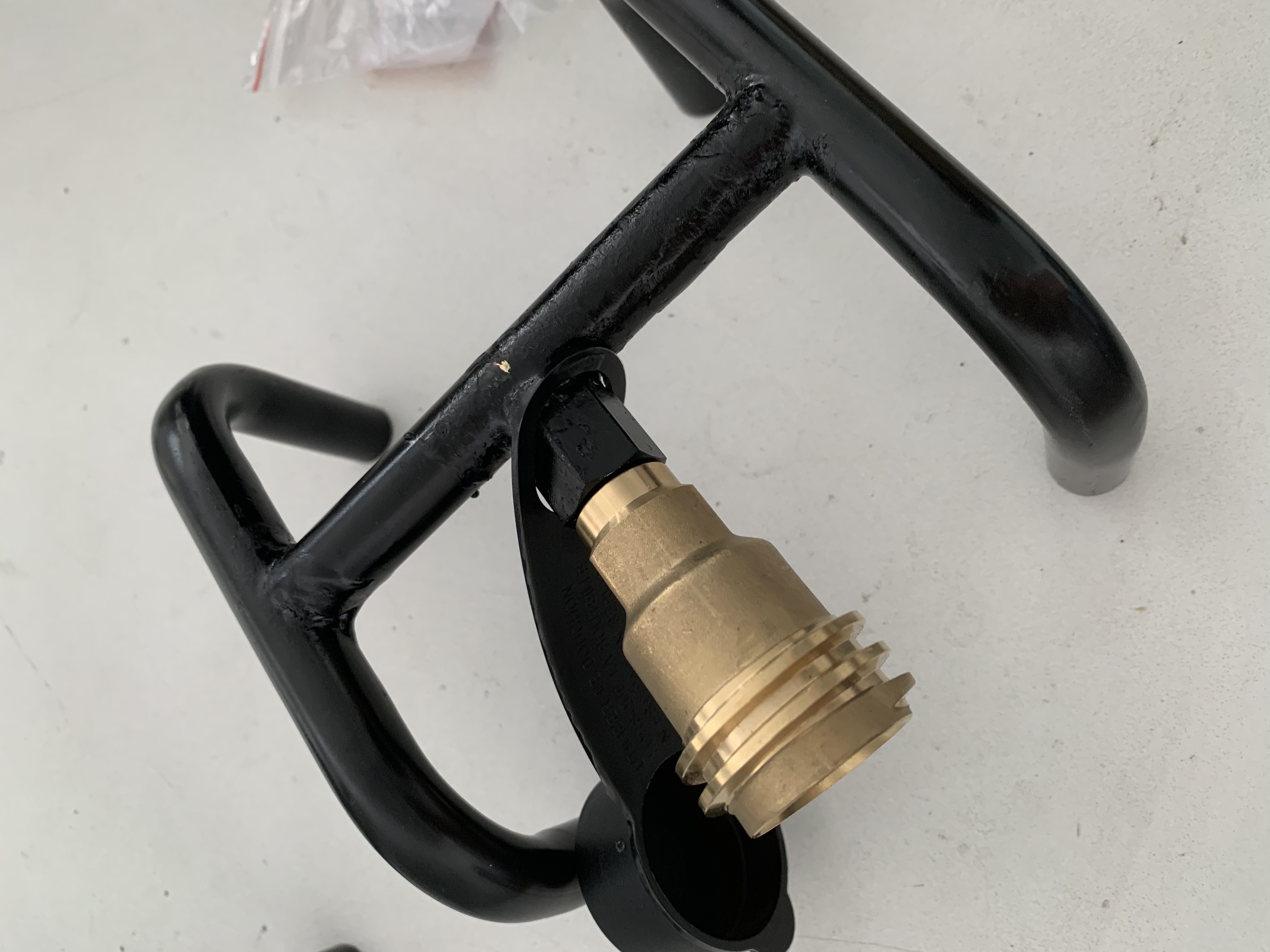 QCC1 Propane Fitting Adapter with 1/4" Male Pipe Thread
