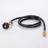 12FT QCC Propane Hose Adapter Converter with Gauge 