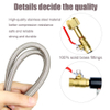 CO₂ Refill Adapter Hose Connection Kit 