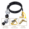 5FT 1/4'' Quick Connect Propane Hose with Regulator Kit
