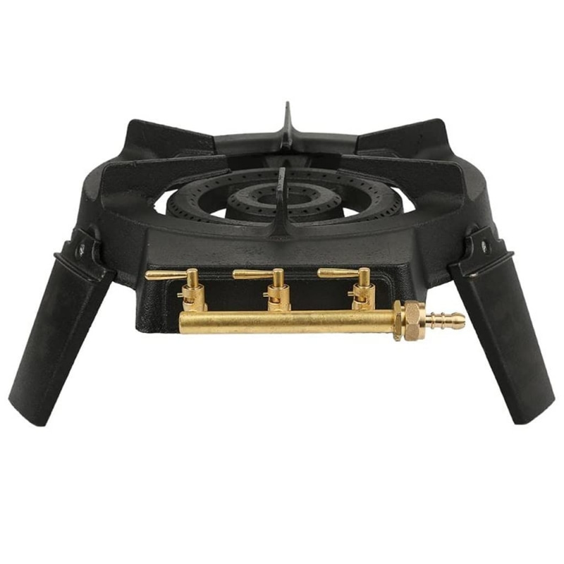 3 Control Valves Stove Accessories for Cast Iron Wok Pan