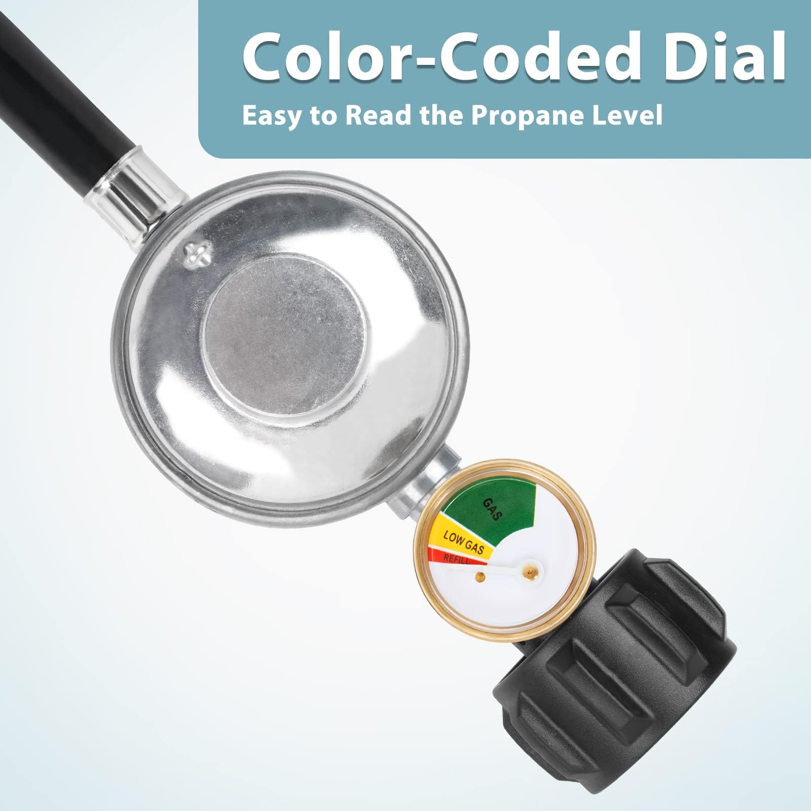 3/8" Low Pressure Propane Regulator Hose for Weber Grill 