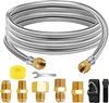 Propane Braided SS Extension Hose with 3/8