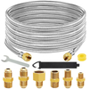 Propane Braided SS Extension Hose with 3/8