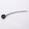 1/4" QCC1 RV Propane Braided Hose for Two-Stage Regulator