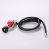 4FT 30PSI High Pressure Propane Regulator Hose with Gauge 