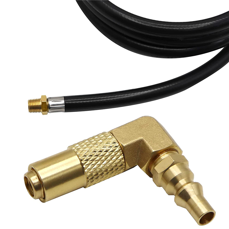 5FT 1/4'' Quick Connect Propane Hose with Regulator Kit