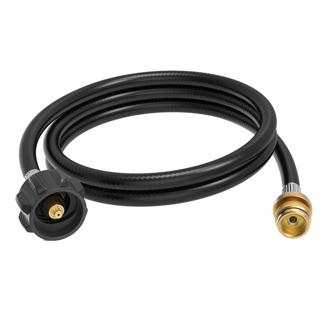 5FT Propane Tank Hose Adapter 1lb to 20lb Converter