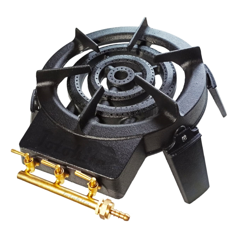 3 Control Valves Stove Accessories for Cast Iron Wok Pan