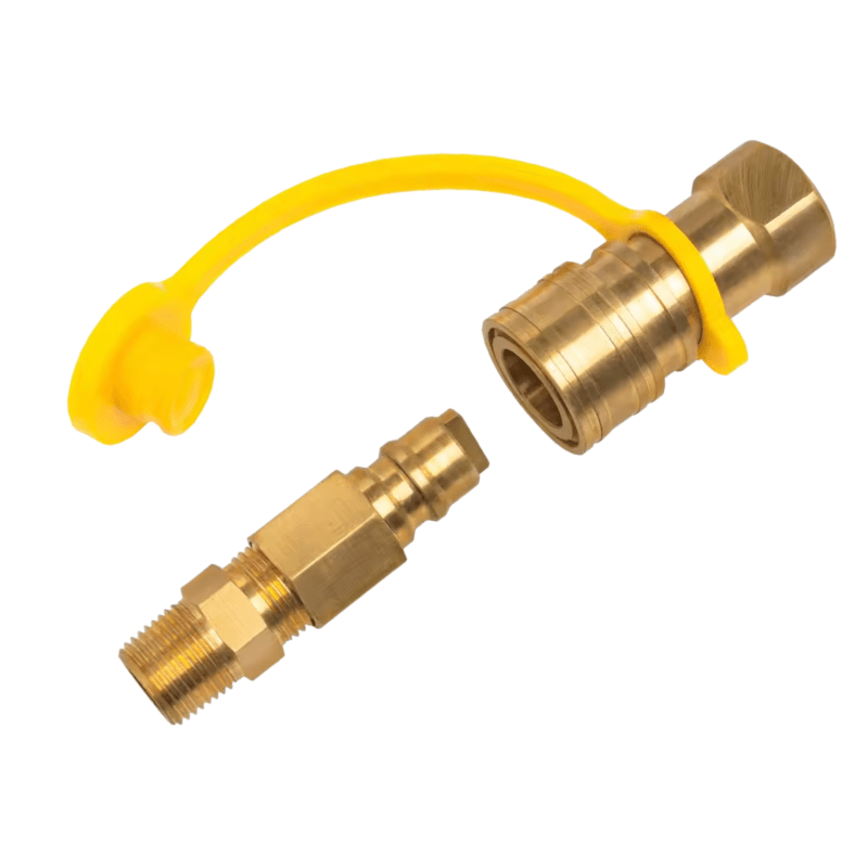 Natural Gas RV Extension Hose Quick Connect