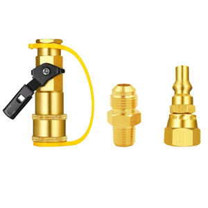 1/4" Natural Gas Quick Connect Fittings
