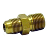 Brass 1/2" Male Flare x 1/2" Male Pipe Thread