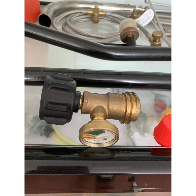 Propane Tank Gauge Level Indicator Gas Pressure Gauge for RV
