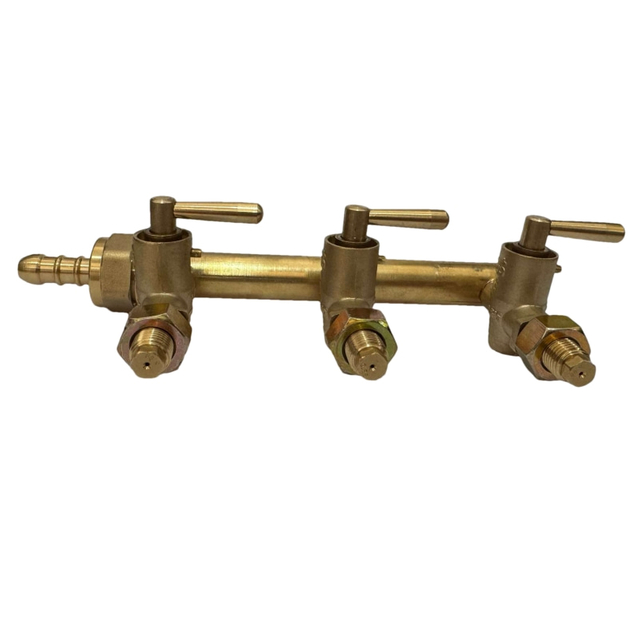 3 Control Valves Stove Accessories for Cast Iron Wok Pan