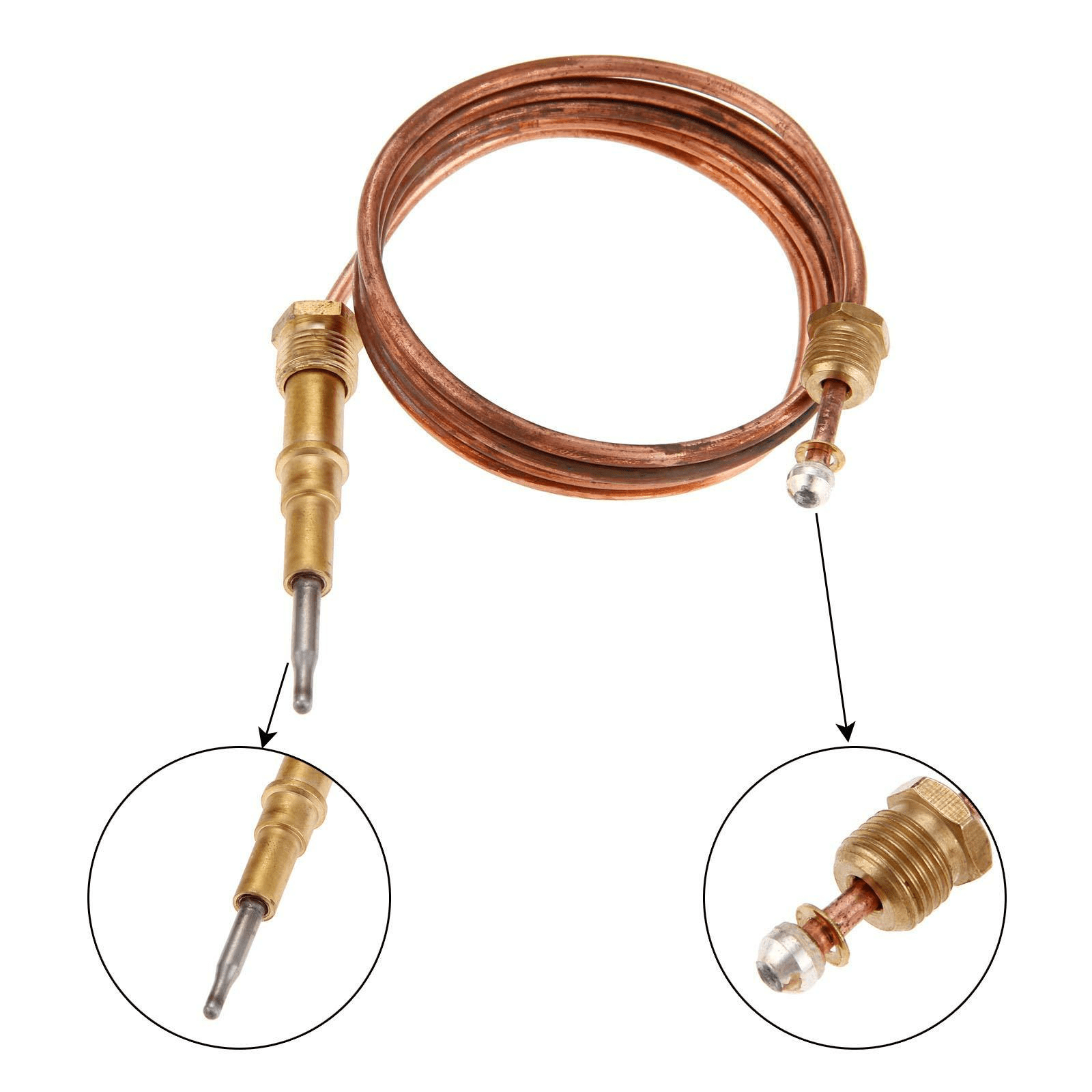 700mm Universal Gas Thermocouple Flame Failure for Firepit