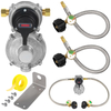 2-Stage Automatic Changeover Propane Regulator with SS Hose