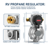 RV 2-Stage Automatic Propane Gas Regulator with Two Hose