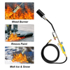 Propane Welding Torch Weed Burner with POL Extension Hose