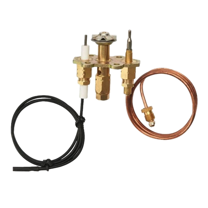 Gas pilot safety thermocouple for gas stove