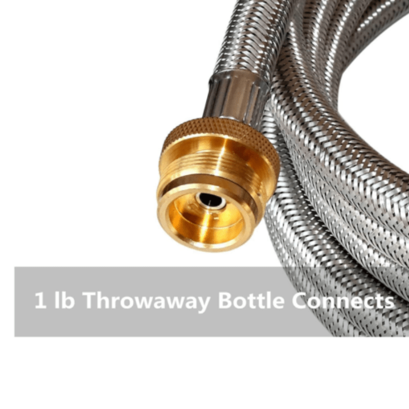 1/4" Quick Connect Stainless Steel Braided Propane RV Hose