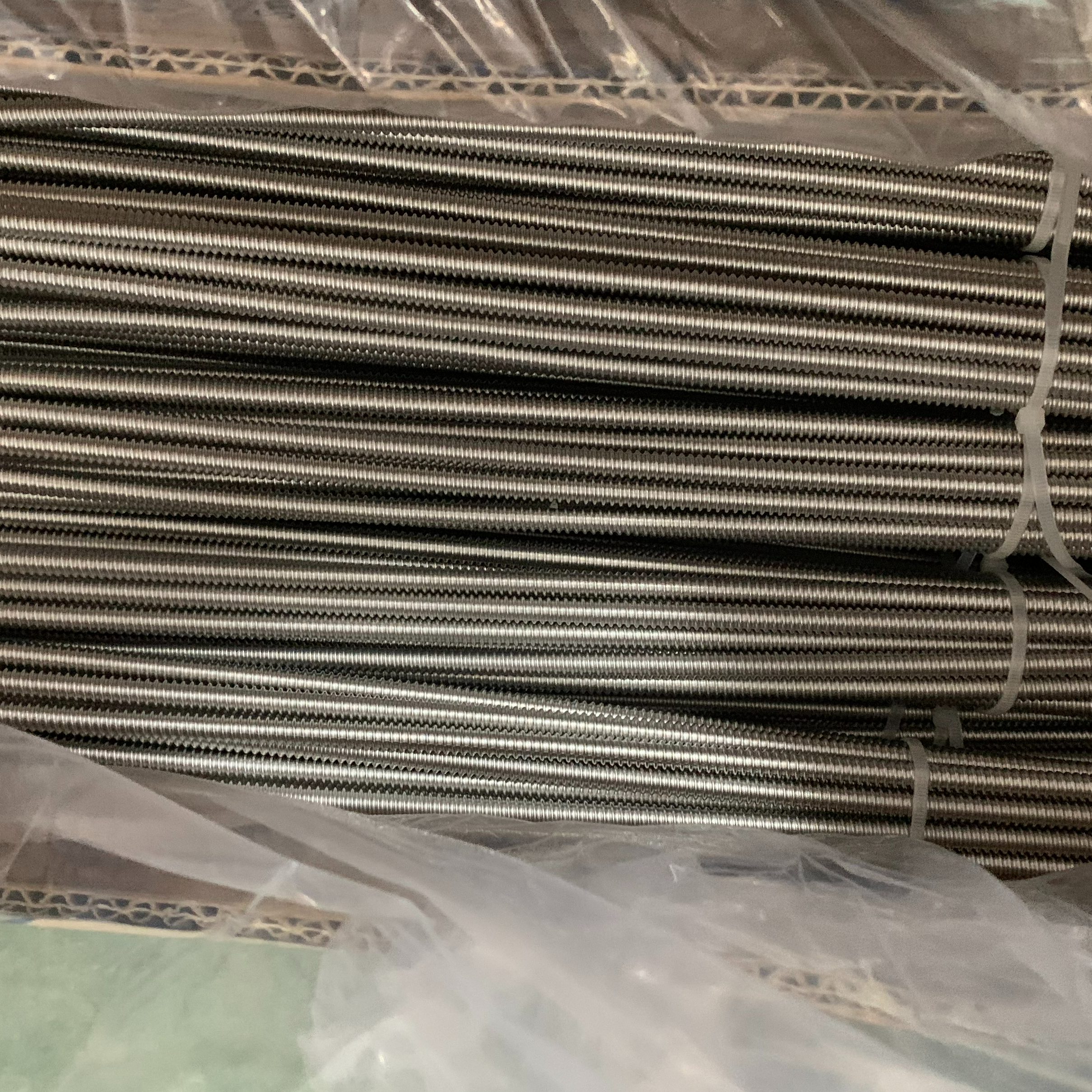 6mm Corrugated Flexi Pilot Gas Pipe Stainless Steel 900mm