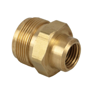 Brass Male 1"x20 Disposable Cylinder Thread x 1/4" FPT