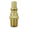  Propane Gas Quick Connect Brass 1/4" NPT Male Plug Kit