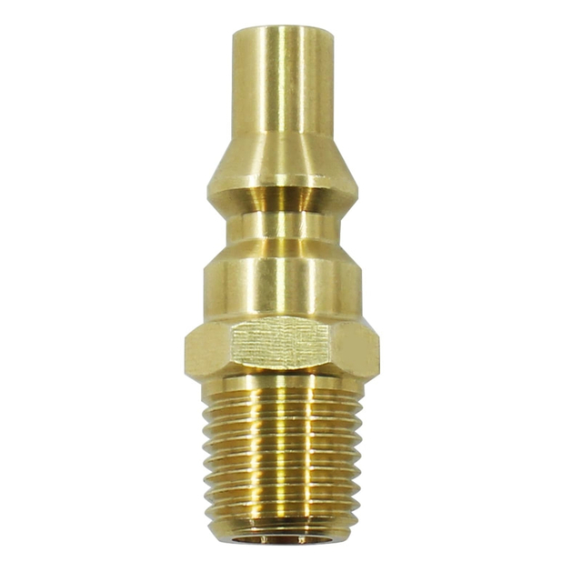  Propane Gas Quick Connect Brass 1/4" NPT Male Plug Kit