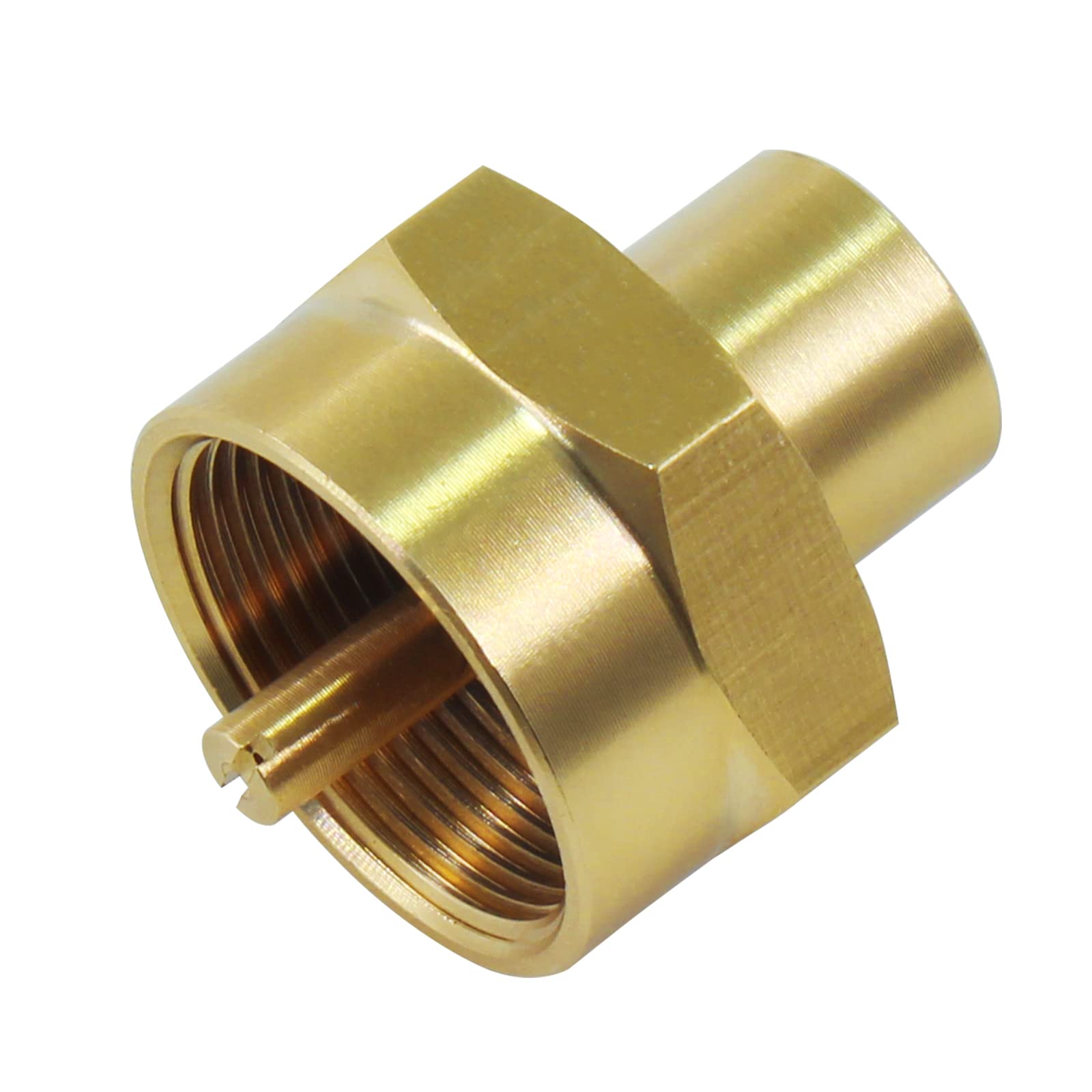 1/4" NPT Male 1LB Propane Gas Bottle Refill Connector