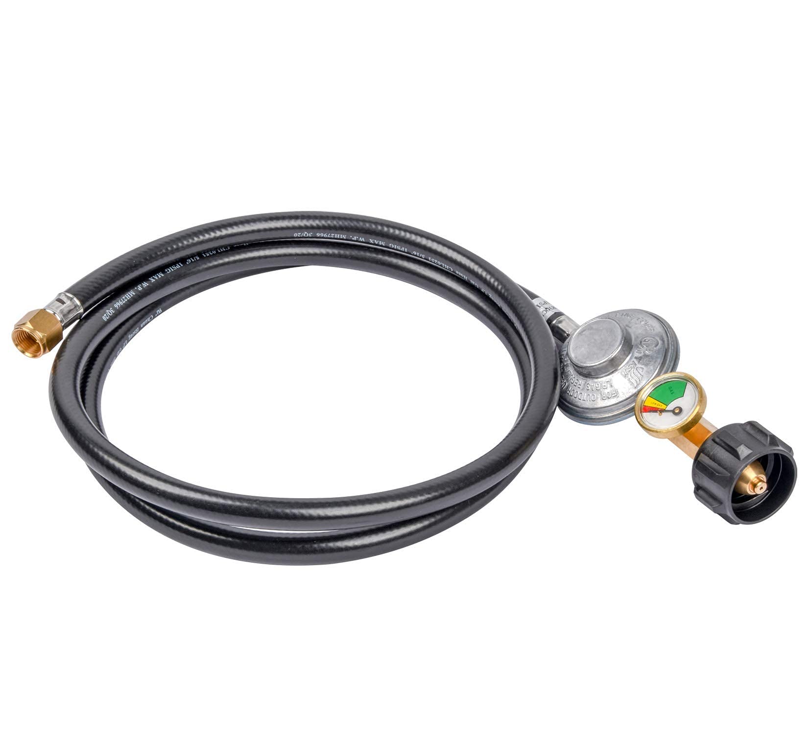 3/8" Low Pressure Propane Regulator Hose for Weber Grill 