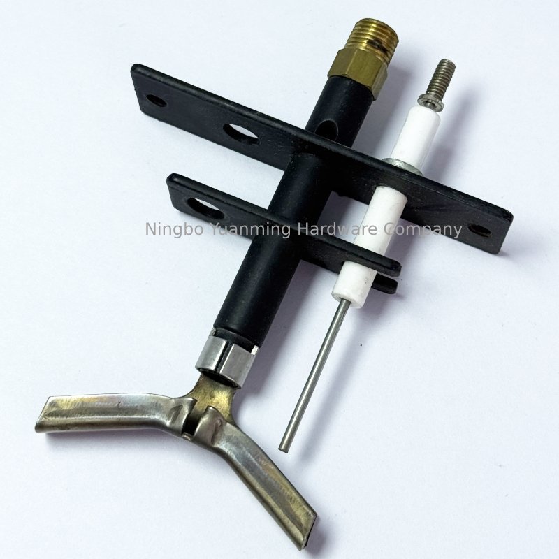 Y-Shaped Burner Head with Ignition Pin for Gas Appliance