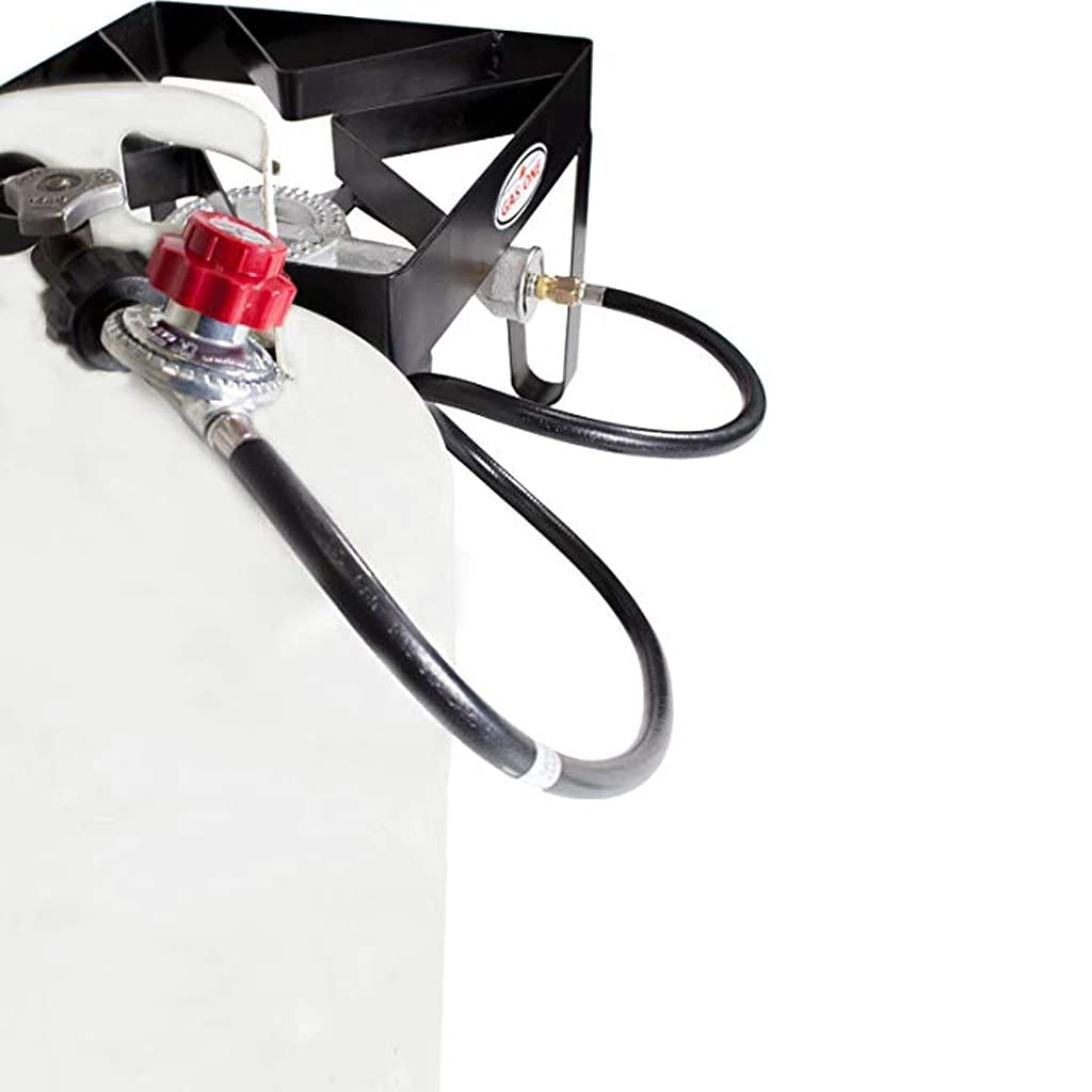 5FT QCC High Pressure Propane Hose with regulator and Gauge