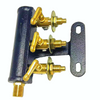 Brass Three Needle Valve Gas Stove Parts