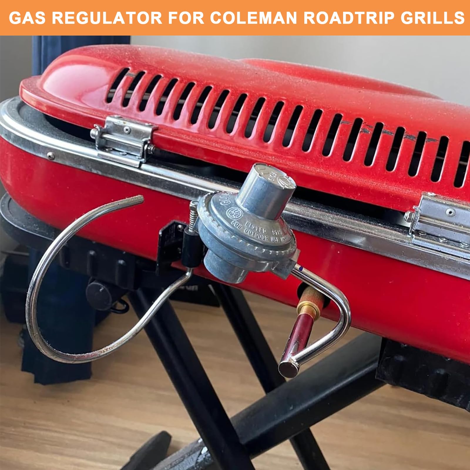 Coleman Roadtrip Grill Gas Regulator & C001 Propane Adapter