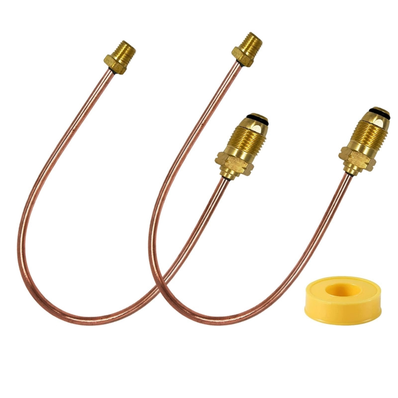 Propane Regulator Copper Pigtail Tubing Hose POL x POL