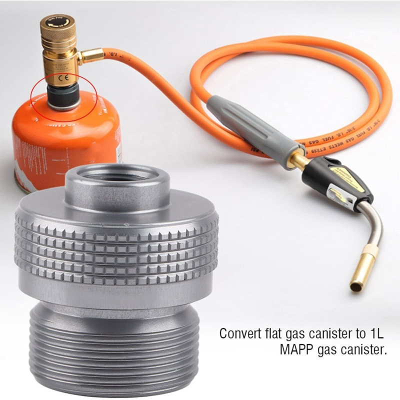 Outdoor Camping Stove Gas Canister Adapter MAPP Adapter