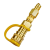 Natural Gas Quick Connector 3/8" Fittings for Propane Hose 