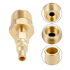 1/4" Disconnect plug Brass Quick Connect Fitting 
